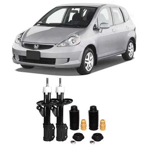 Amortecedor Kit Batente Honda Fit Dianteiro At O Par