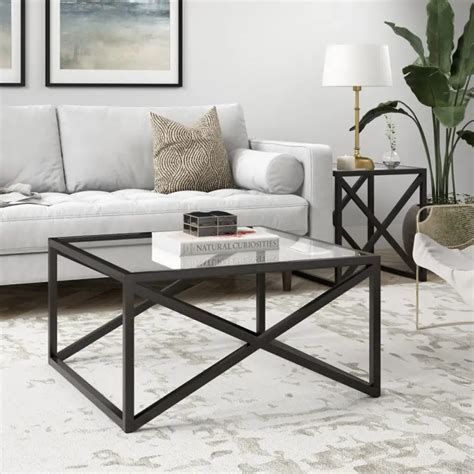 Mcgarry Cross Legs Coffee Table VigsHome