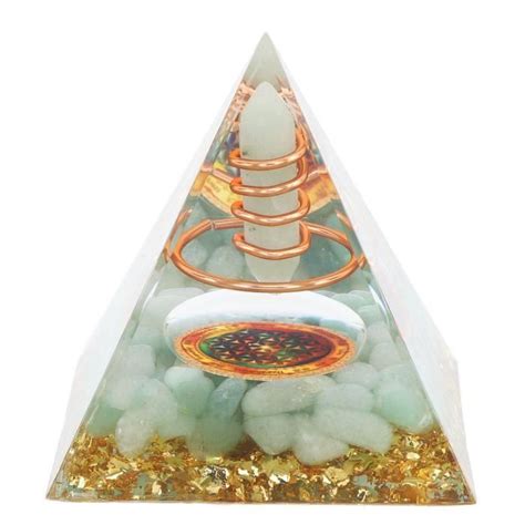 Pyramide D Orgonite En Cristal De Cm Dilwe D Cor De Table