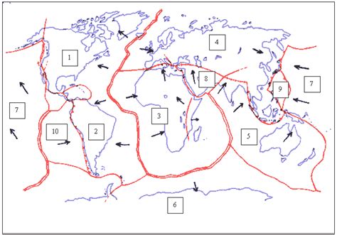 La Tectonique Des Plaques SVT SVP AIDER MOI