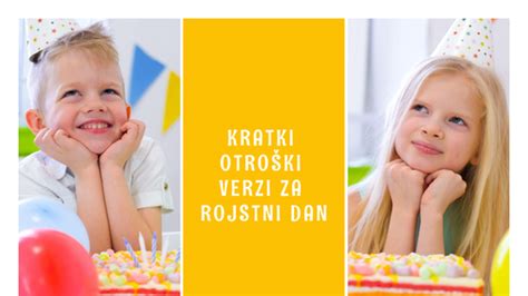 Kratki otroški verzi za rojstni dan Metropolitan si