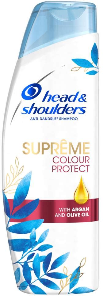 Head And Shoulders Anti Dandruff Shampoo Color Protect Argan And Olive Oil