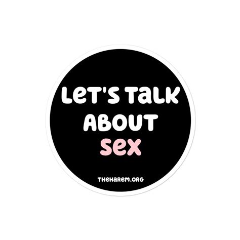 The Harem Let S Talk About Sex Sticker