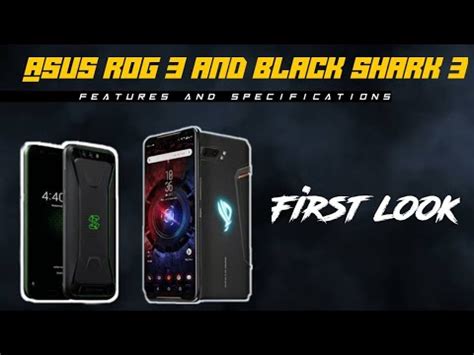 Asus Rog 3 & Black Shark 3 launch date|First look|Official leaks ...