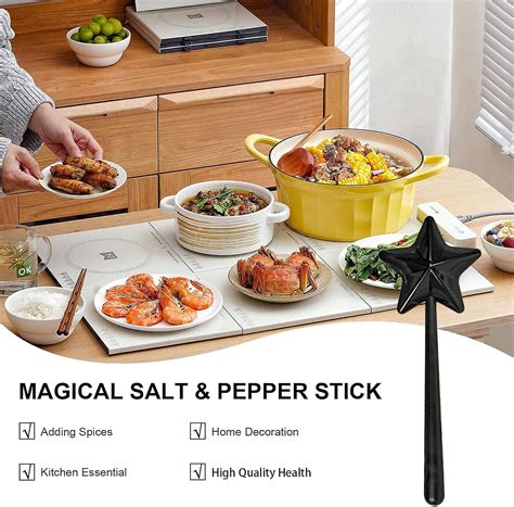 Magic Wand Salt And Pepper Shakers Magic Wand Spice Shaker For Kitchen