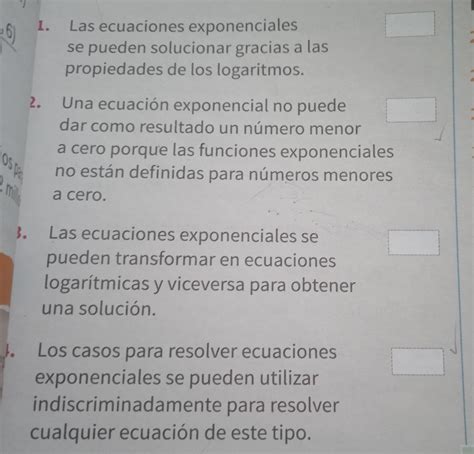 Escribe V Si La Afirmaci N Es Verdadera O F Si Es Falsa Justifica Tu