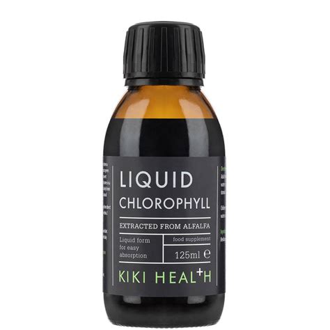 Kiki Health Liquid Chlorophyll Supplement 125ml Lookfantastic