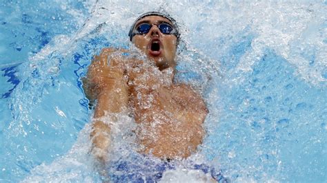 Nuoto Azzurri Da Sogno Ceccon Vince I Dorso Con Il Record Del