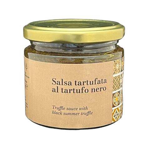 Salsa Tartufata Al Tartufo Nero Il Tomolo