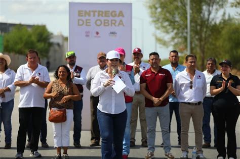 Entrega Alcaldesa Carmen Lilia Canturosas Obras De Infraestructura Al