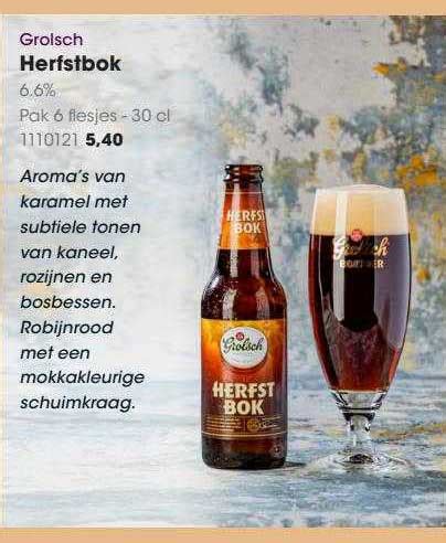 Grolsch Herfstbok Aanbieding Bij HANOS 1Folders Nl