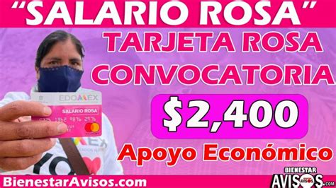 ≫ Monto Salario Rosa 2023 Lista De Beneficiarias Convocatoria Y Registro 🔴【 Noviembre 2024