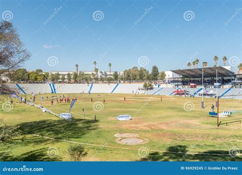 Sport Stadium of Windhoek High School, Founded 1917, in Windhoek ...