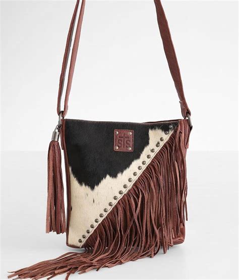 Sts Cowhide Teton Leather Crossbody Purse Womens Bags In Red Brown