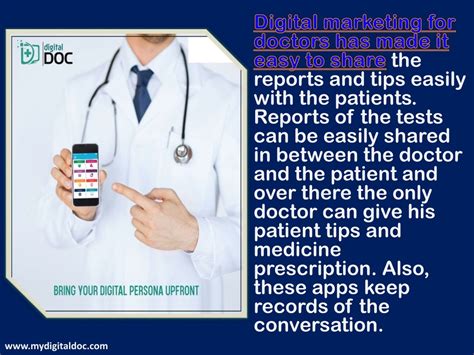 PPT Digital Marketing For Doctors Best Medical Apps For Doctors