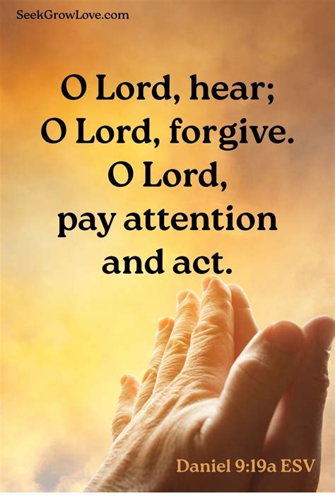 daniel prays seek grow love