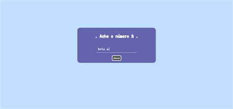 Github Zanzimdnums Game Um Minijogo De Adivinhar Números Outra