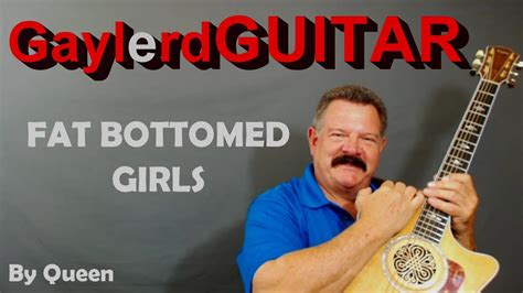 Fat Bottomed Girls By Queen Acoustic Guitar Lessons Preview Youtube