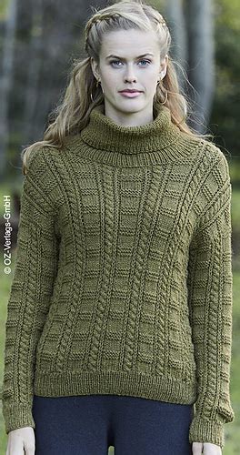 Ravelry 29 Pulli Im Zopf Reliefmuster Pattern By OZ Verlag Design Team