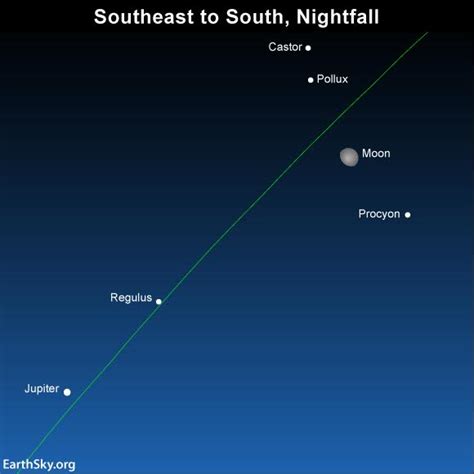 Regulus Heart Of The Lion Brightest Stars Earthsky