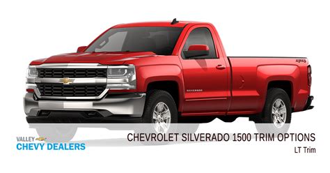 All 2018 Chevrolet Silverado 1500 Trim Levels Compared Valley Chevy