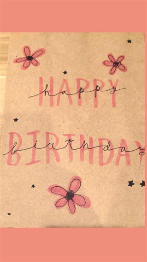 Aesthetic Birthday Card Ideas Made By Me