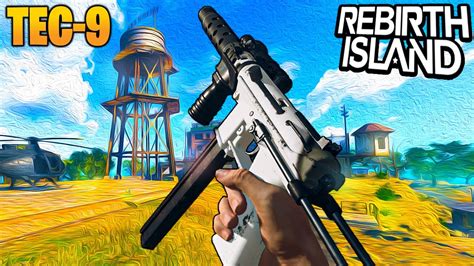 The NEW TEC 9 SHREDS On REBIRTH ISLAND Best Tec 9 Class Setup