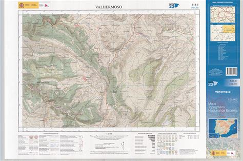 Valhermoso Mapa Topogr Fico Nacional