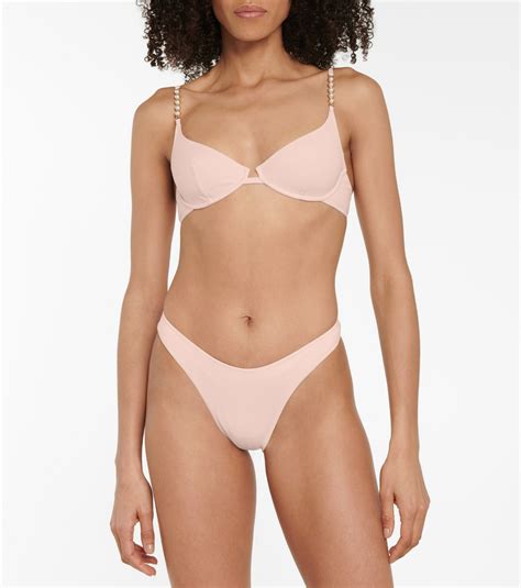 Stella McCartney High Rise Bikini Bottoms Stella McCartney