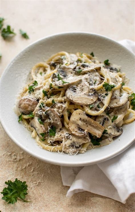 Pasta med svampe og flødesauce Artofit