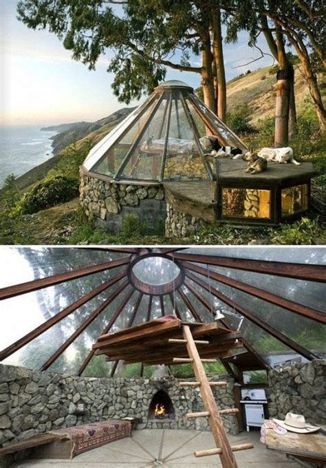 Glass Yurt in Big Sur, California [550x790] : r/RoomPorn