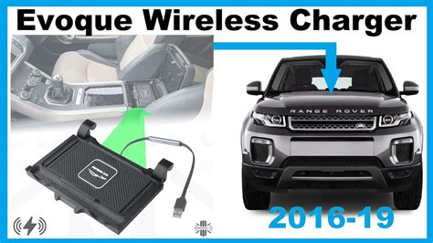 Range Rover Evoque Wireless Phone Charging Tray Facelift Models Youtube