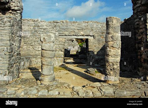 Mayan Ruins, Tulum, Quintana Roo, Mexico Stock Photo - Alamy