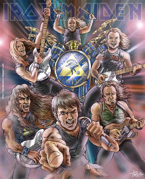 iron maiden somewhere back in time - Iron Maiden Fan Art (39948442 ...