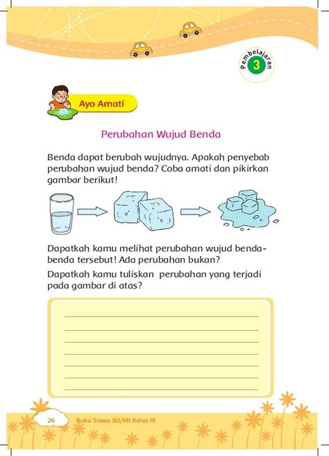 Contoh Soal Perubahan Wujud Benda Kelas 3 Hujan Terjadinya Awan Riset