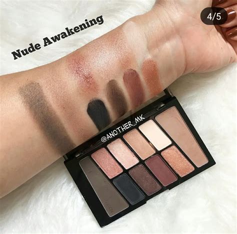 Wet N Wild Eyeshadow Palette In Nude Awakening Swatches Eyeshadow Wet N Wild Eyeshadow Wet N