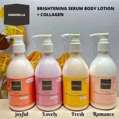 Jual Hanbody Sandrella Brightening Serum Body Lotion Collagen Ml