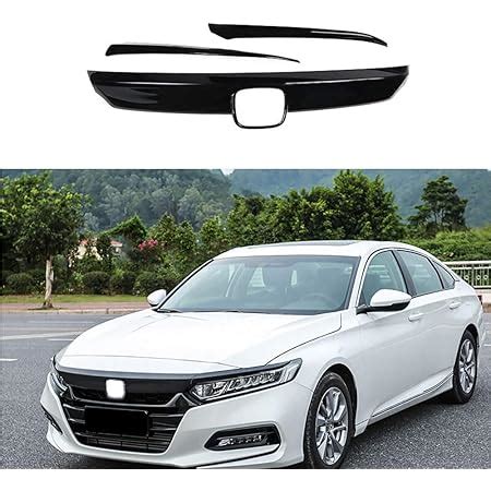 Amazon Fits For 2018 2019 Honda Accord JDM Glossy Black Front