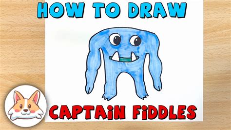 How To Draw CAPTAIN FIDDLES Garten Of Banban 2 Easy Step By Step