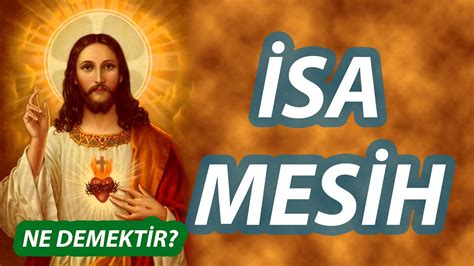 İSA MESİH NE DEMEKTİR İbrahim Zeren YouTube