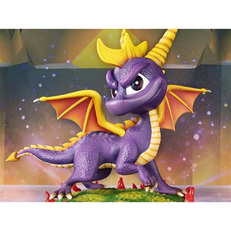 Spyro The Dragon Spyro 2 Riptos Rage First 4 Figures 8 PVC Statue