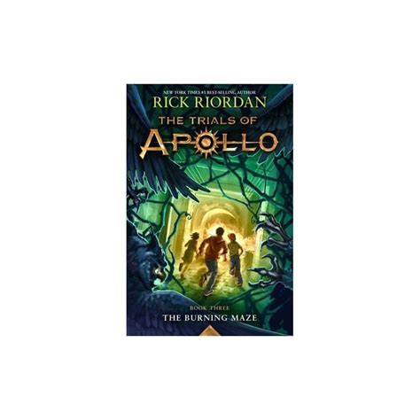 Burning Maze - (Trials of Apollo) by Rick Riordan (Hardcover) | Trials ...