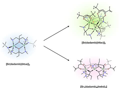 Synthesis And Crystal Structures Of New Strontium Complexes With