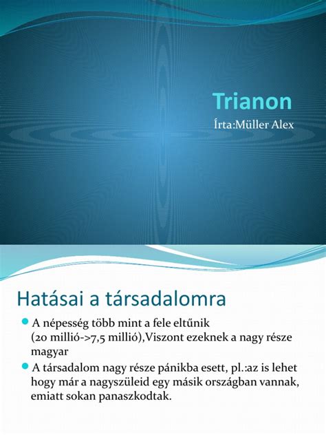 Trianon 1 | PDF