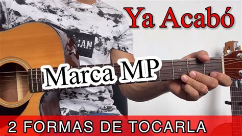 Ya Acab Marca Mp Tutorial Formas De Tocarla Abraham Navarro