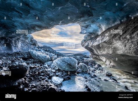 Ice Cave In Vatnaj Kull Glacier Glacier Cave Vatnaj Kull National