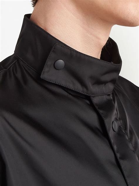 Prada Logo Button Up Shirt Farfetch