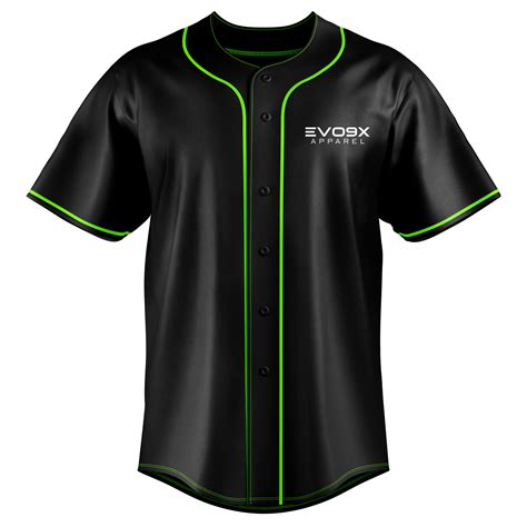 Custom Baseball Jersey Design – Evo9x Esports