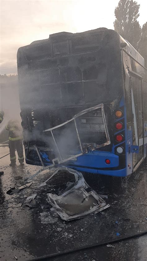 Un Autobuz Electric A Luat Foc Pe Calea Gala I Din Br Ila