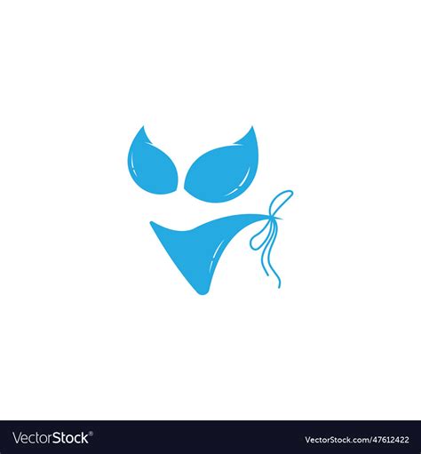 Bikini Logos Template Swimsuit Logo Design Vector Image